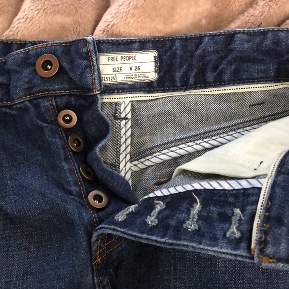 NWOT free people high waisted shorts - Picture 4 of 4